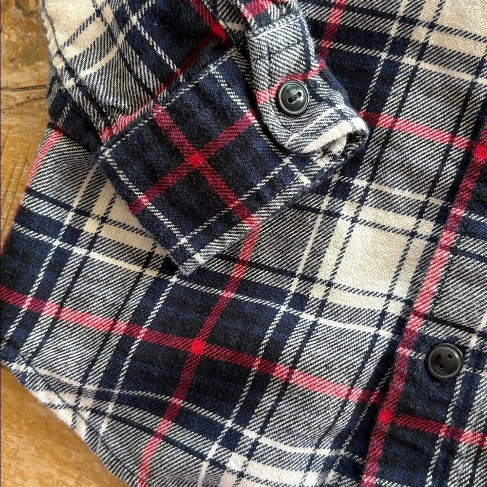 GAP Boys Plaid Flannel Shirt 3t